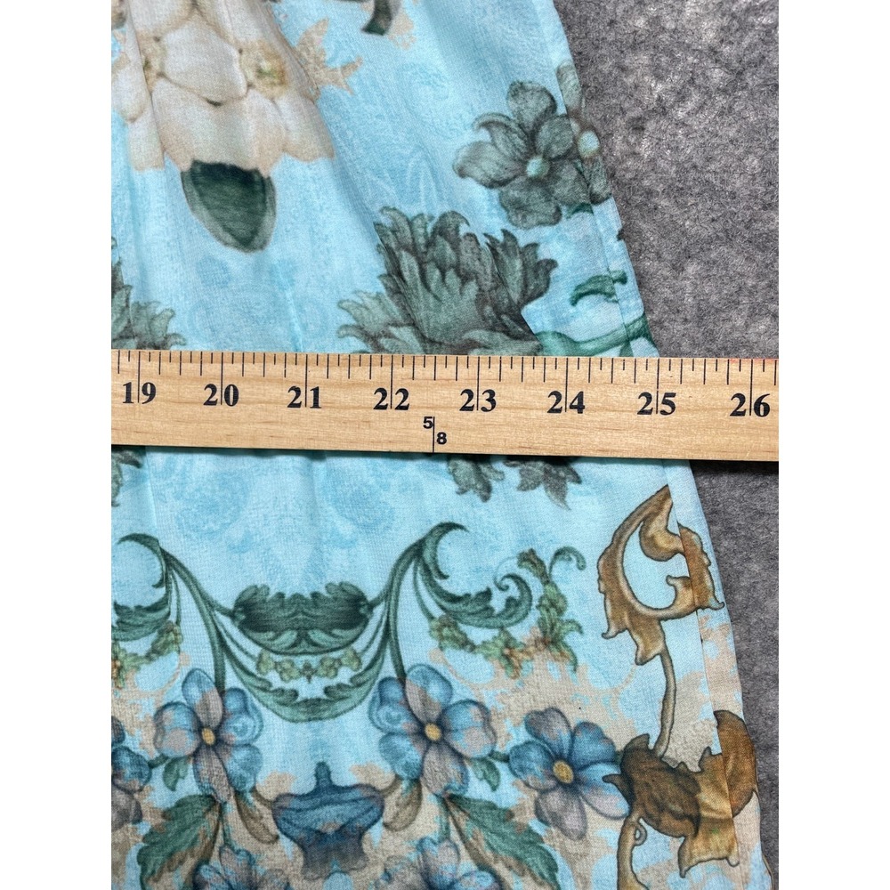 Soft Surroundings Baroque Maxi Dress Blue XL New - Picture 12 of 16